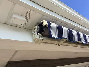 Awning Hardwired by Electrician