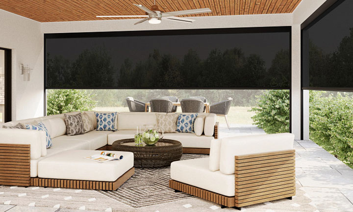 SunSetter retractable screens